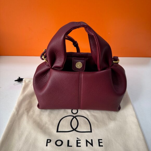 polene Numéro Neuf Mini Edition Textured Black Cherry